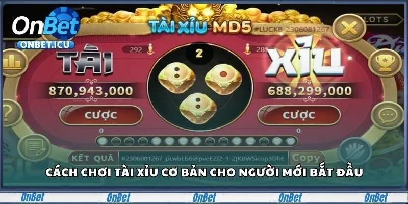 Khám phá cách chơi tài xỉu Onbet cực hay